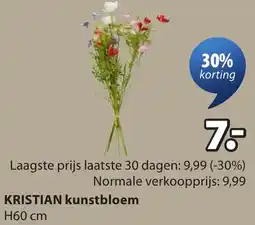Jysk KRISTIAN kunstbloem aanbieding