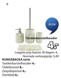 Jysk KUNGSBACKA tandenborstelhouder aanbieding
