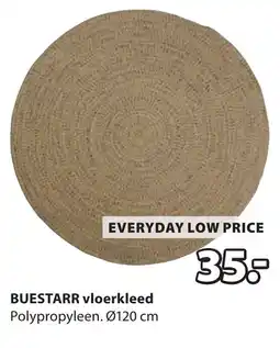 Jysk BUESTARR vloerkleed aanbieding