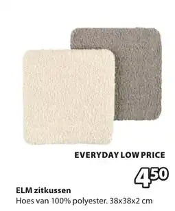 Jysk ELM zitkussen aanbieding