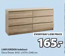 Jysk LIMFJORDEN ladekast aanbieding