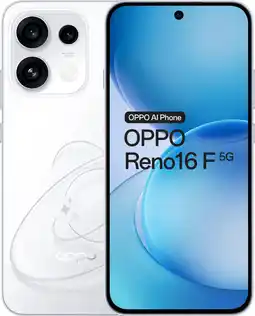 Coolblue OPPO Reno16 F 256GB Wit 5G aanbieding
