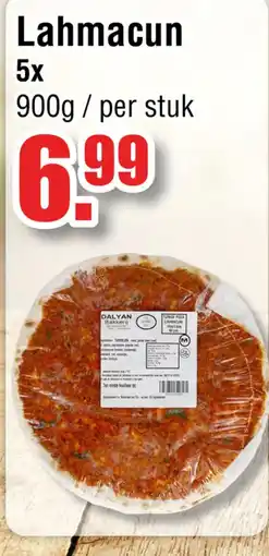 Ter Huurne Holland Markt Dalyan lahmacun aanbieding