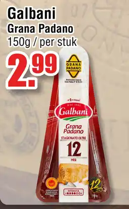 Ter Huurne Holland Markt Galbani Grana Padano aanbieding