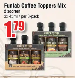 Ter Huurne Holland Markt Funlab Coffee Toppers Mix aanbieding