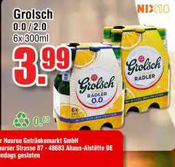 Ter Huurne Holland Markt Grolsch Citroen Radler 0.0 aanbieding