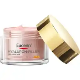 De Online Drogist Eucerin Hyaluron-Filler + Elasticity Dagcrème Rosé SPF 30 Navulling 50ML aanbieding