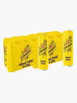 Flink Schweppes Tonic 6-pack 33cl 2x aanbieding