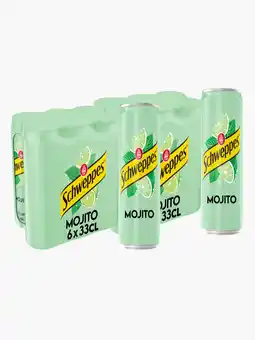 Flink Schweppes Mojito 6pack 33cl 2x aanbieding