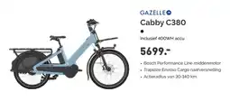 Bike Totaal Gazelle Cabby C380 aanbieding