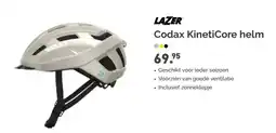 Bike Totaal Lazer Codax KinetiCore helm aanbieding