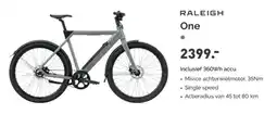 Bike Totaal Raleigh One aanbieding