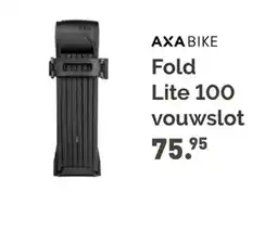 Bike Totaal axa bike fold lite 100 vouwslot aanbieding