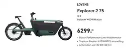 Bike Totaal LOVENS Explorer 2 75 aanbieding