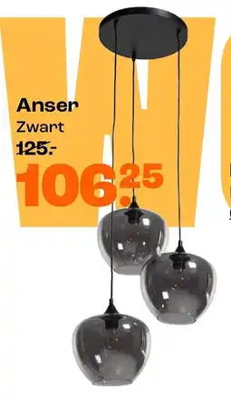 Kwantum Anser Zwart aanbieding