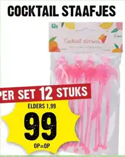 Dirck 3 Cocktail staafjes aanbieding