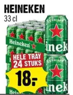 Dirck 3 Heineken 33 cl aanbieding