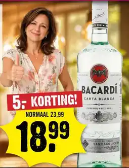 Dirck 3 Bacardi carta blanca aanbieding