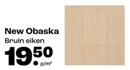 Kwantum New Obaska Bruin eiken aanbieding