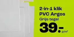 Kwantum PVC Argos aanbieding