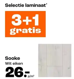 Kwantum Sooke Wit eiken aanbieding
