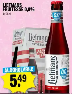 Dirck 3 Liefmans Fruitesse 0,0% aanbieding