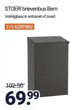 Inter Chalet STOER! brievenbus Bern aanbieding