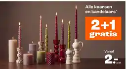 Kwantum Alle kaarsen en kandelaars aanbieding