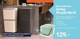 Inter Chalet Brabantia Sortup Recycle Bin Hi aanbieding