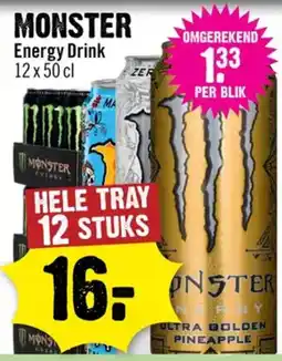 Dirck 3 monster energy drink aanbieding