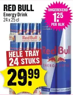 Dirck 3 Red Bull Energy Drink aanbieding