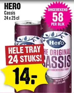 Dirck 3 Hero cassis aanbieding