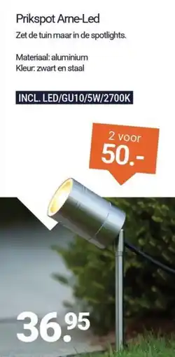 Inter Chalet Prikspot arne led aanbieding