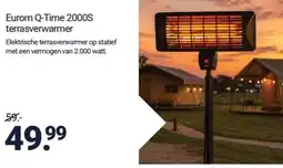 Inter Chalet Eurom Q-Time 2000S terrasverwarmer aanbieding