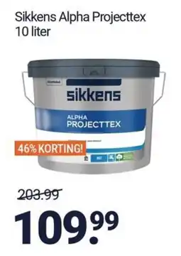 Inter Chalet sikkens alphaprojecttex aanbieding