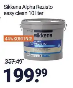 Inter Chalet sikkens alpha rezisto easy clean aanbieding