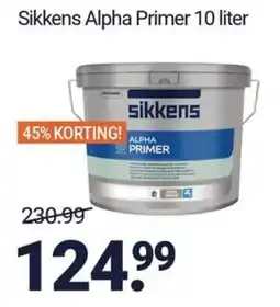 Inter Chalet sikkens alpha primer aanbieding