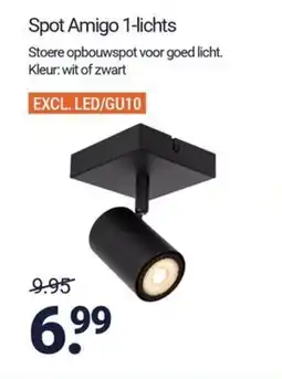 Inter Chalet Spot Amigo 1-lichts aanbieding