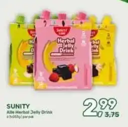 Amazing Oriëntal Sunity alle herbal jelly drink aanbieding