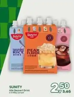 Amazing Oriëntal Sunity alle dessert drink aanbieding
