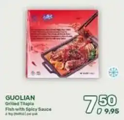 Amazing Oriëntal Guolian Grilled Tilapia Fish with Spicy Sauce aanbieding