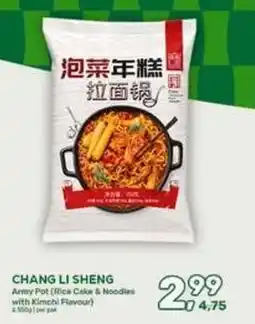 Amazing Oriëntal Chang Li Sheng Army Pot (Rice Cake & Noodles with Kimchi Flavour) aanbieding