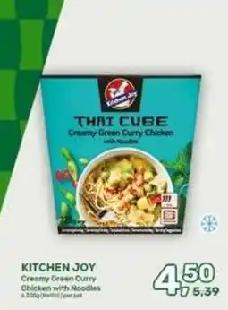 Amazing Oriëntal Kitchen Joy Thai Cube Creamy Green Curry Chicken with Noodles aanbieding