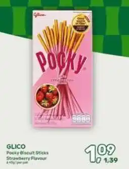 Amazing Oriëntal Glico Pocky Biscuit Sticks Strawberry Flavour aanbieding