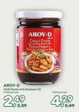 Amazing Oriëntal Aroy-d chilli paste with soya bean oil aanbieding