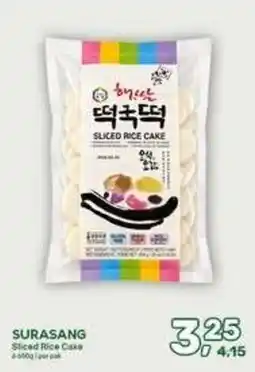 Amazing Oriëntal Surasang Sliced Rice Cake aanbieding