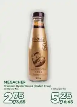 Amazing Oriëntal Megachef Premium Oyster Sauce (Gluten Free) aanbieding