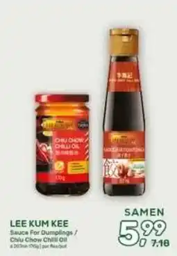 Amazing Oriëntal Lee Kum Kee Sauce For Dumplings / Chiu Chow Chilli Oil aanbieding