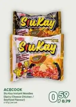 Amazing Oriëntal Acecook Slu Kay instant noodles aanbieding
