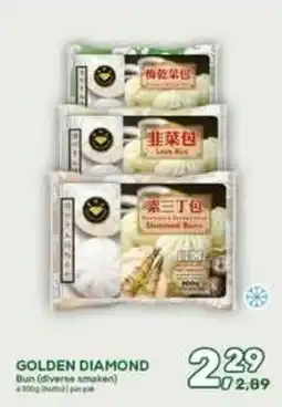 Amazing Oriëntal golden diamond bun (diverse smaken) aanbieding